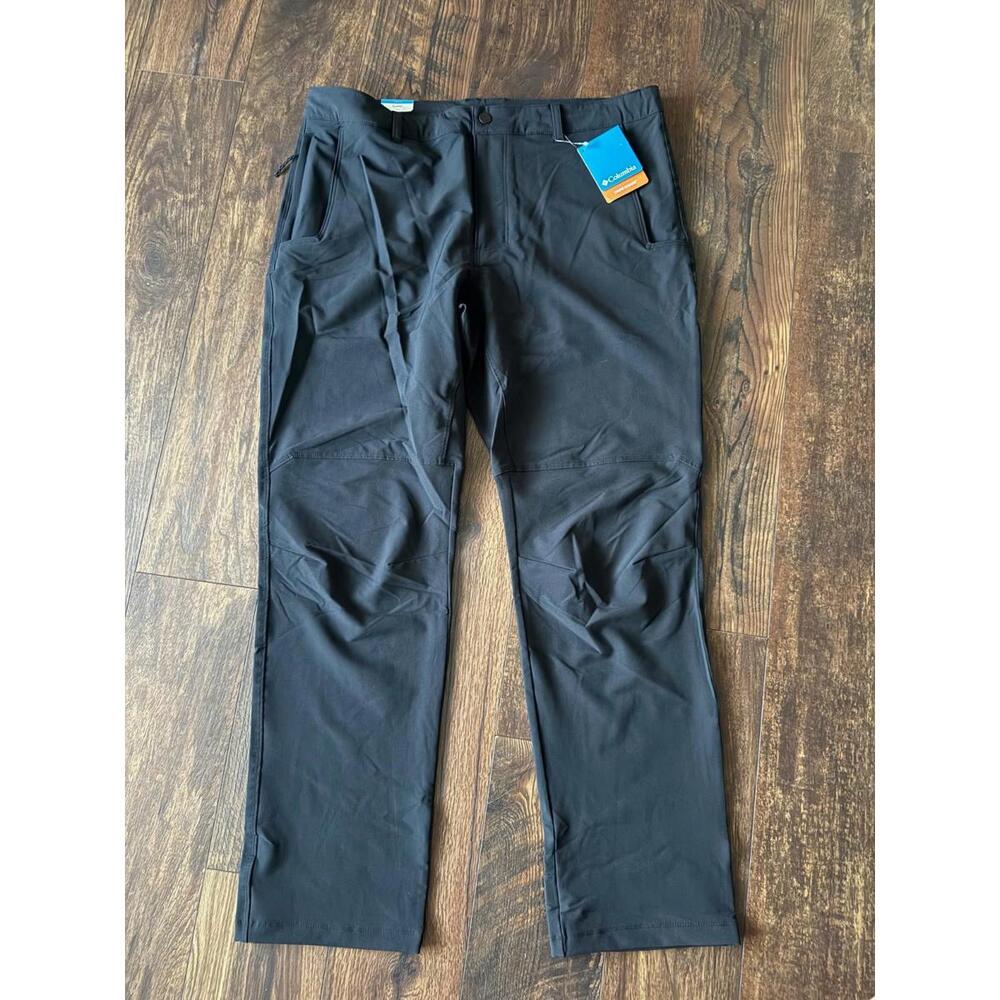 NEW Columbia Landroamer Pants Black Hiking Outdoors Stretch Men's SZ 42x30